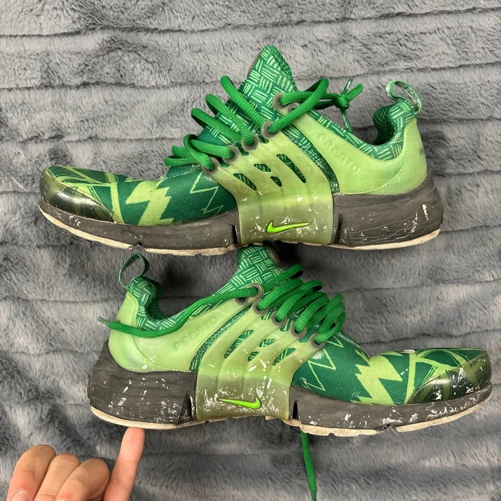 Nike Air Presto Naija Pine Green Green Strike Mens Size M CJ1229-300 Sneaker